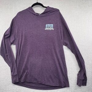 The Back Porch Hoodie Long Sleeve Purple Destin‎ Florida Gulf Coast Tradition